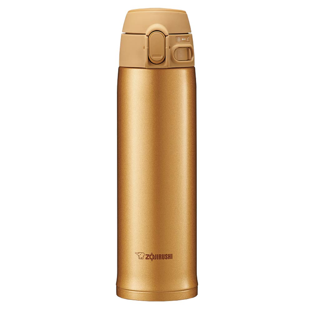 ZOJIRUSHISm-Ta60Dm Stainless Steel Vacuum Insulated Mug, 20-Ounce, Honey Gold