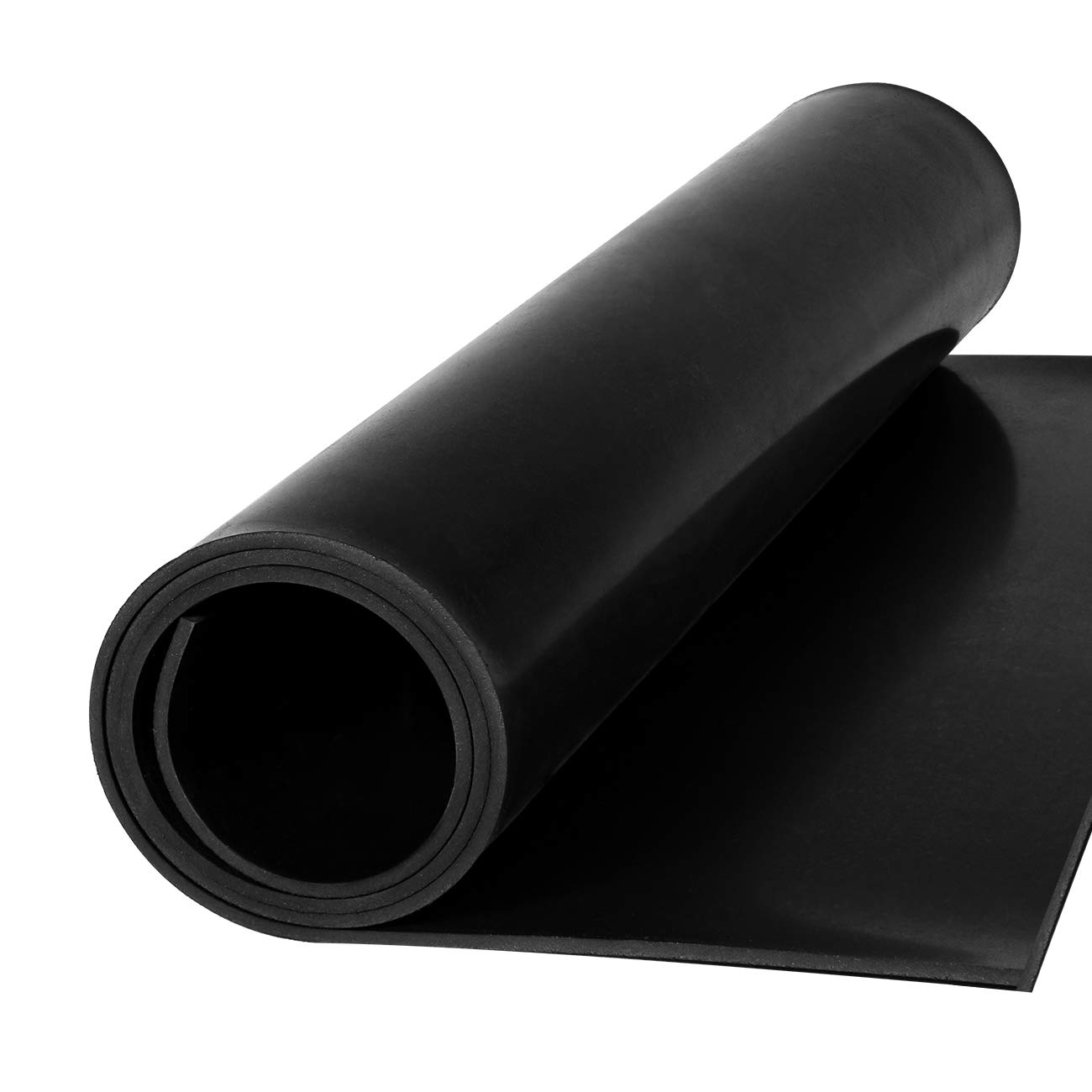 Neoprene Rubber Sheet Roll 1/8 (.125) Inch Thick x 18 Inch Wide x 24 Inch Long for DIY Gaskets, Pads, Seals, Crafts, Flooring,Cushioning of Anti-Vibration, Anti-Slip