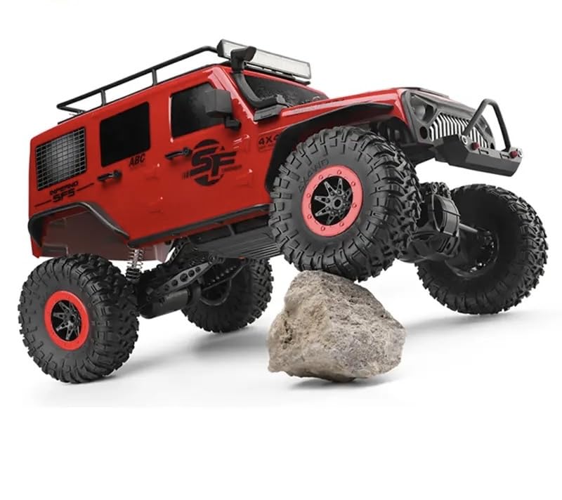 MZtoyz, WLtoy 104311 RC Jeep SUV, 1:10 Scale, Off Road Crawler, Brushed Motor RC Car for Kids and Adults (Battery Included)