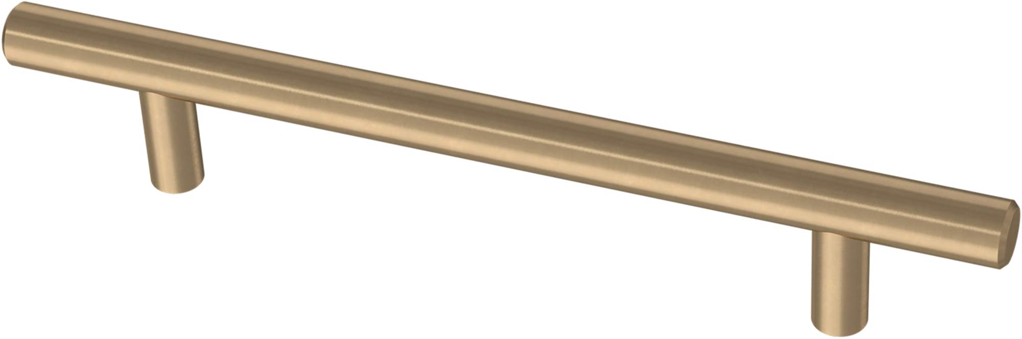 Franklin BrassBar Cabinet Pull, Champagne Bronze, 5-1/16 in (128mm) Drawer Handle, 10 Pack, P01026Z-CZ-B