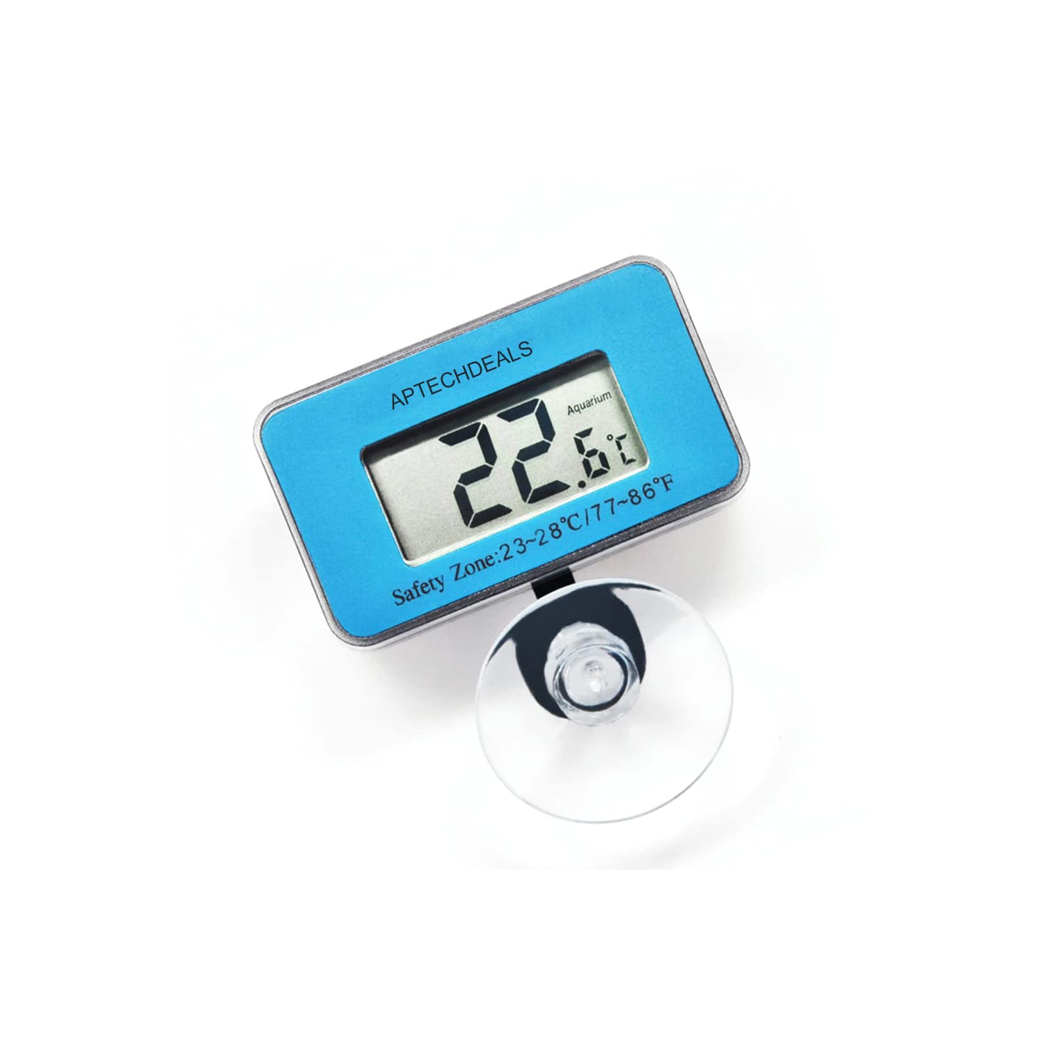 AptechDeals Mini LCD TPM-16 digital Aquarium Portable Pocket LCD Electronic Temperature Meter