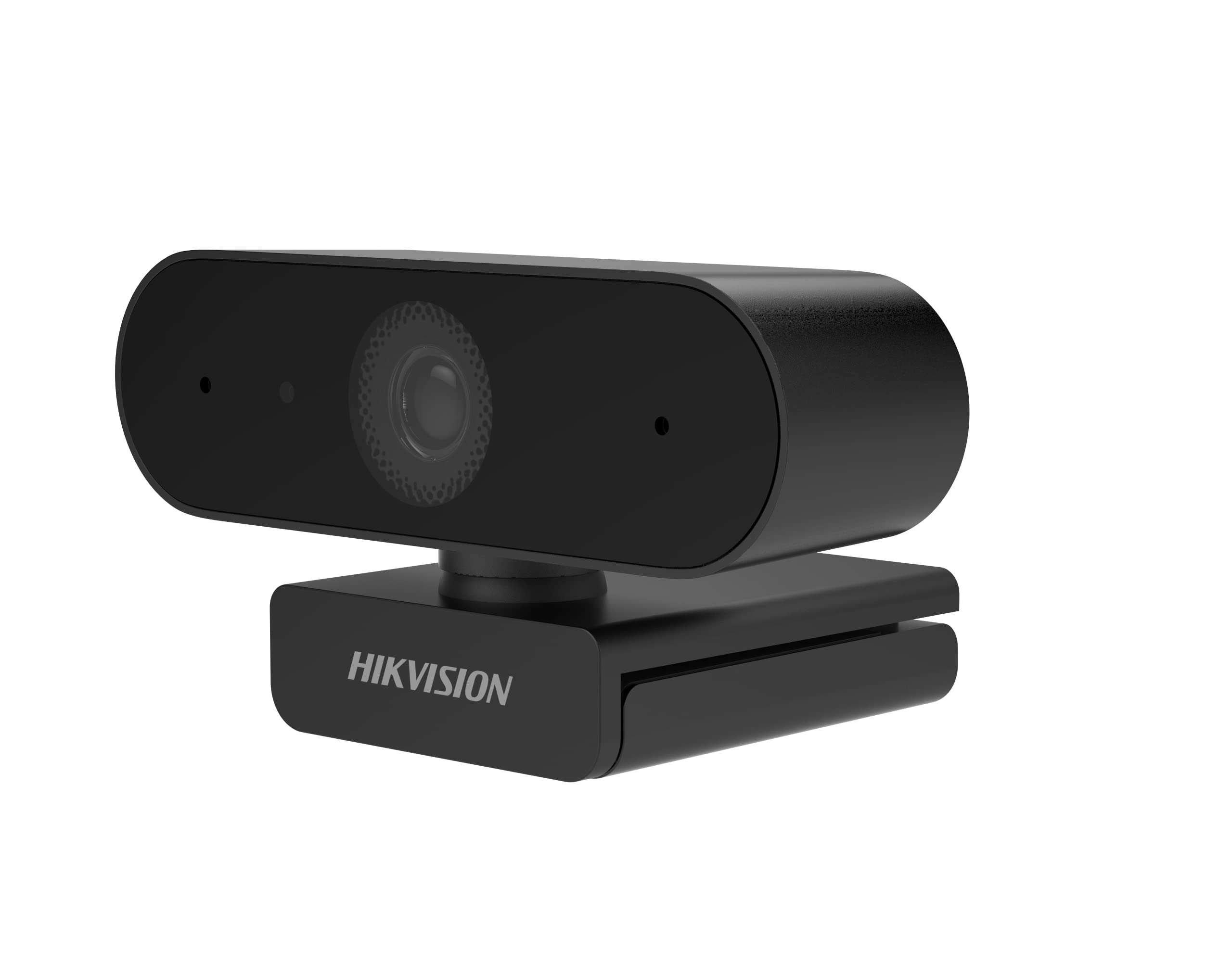 HIKVISION DS-U02 1080p Webcam, Wide Angle Without Distortion, Noise Reduction, Plug, Play, Digital, Zoom/WebEx/Skype/Teams/PC Laptop/Online Classes/Webinar/Conferencing, Black