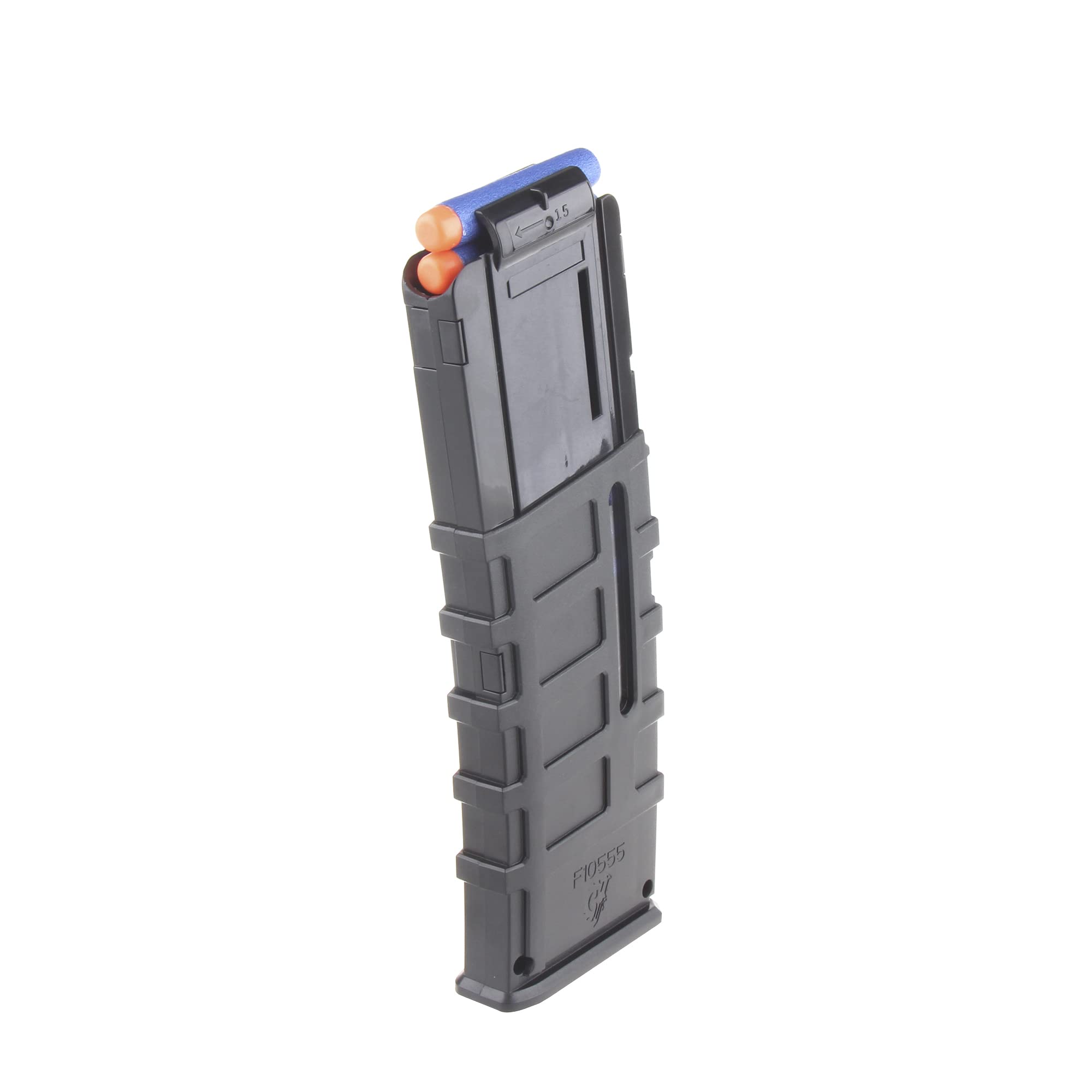 WORKERMODF10555 Style 15-Dart Magazine Clip for Nerf N-Strike Elite Toy