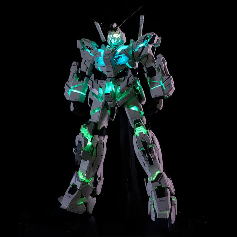 ТоуAE - PG RX-0 1/60 LED Light UNICORN BANSHEE Phenex Assembly Model Action Тоу Fiɡurеs Child's Gift (Unicorn 02 BANSHEE)