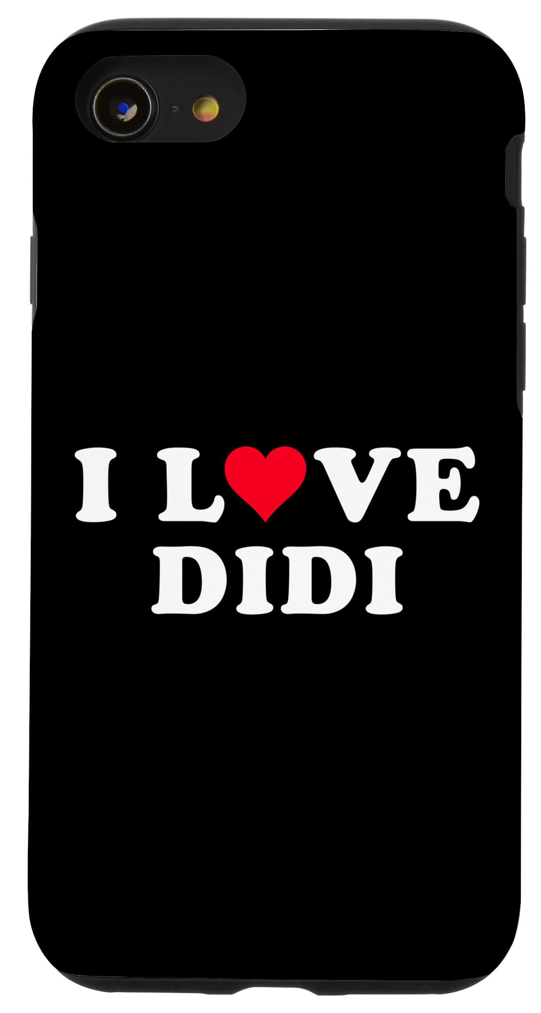 iPhone SE (2020) / 7 / 8 I Love Didi Matching Girlfriend & Boyfriend Didi Name Case