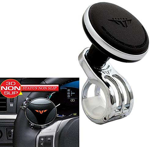 Generic OnWheel Status Power Handle Steering Wheel Knob in Black