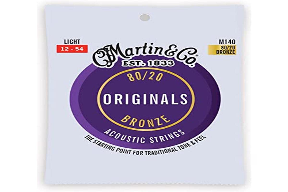 MAR*41M140 (Martin Acoustic Gtr Stg Brnz Light (12-54))