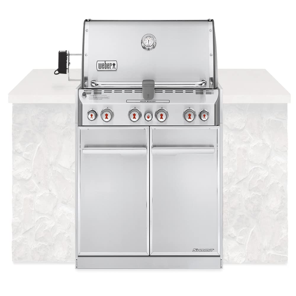 Weber Summit S-460 Built-In Natural Gas in Stainless Steel Grill