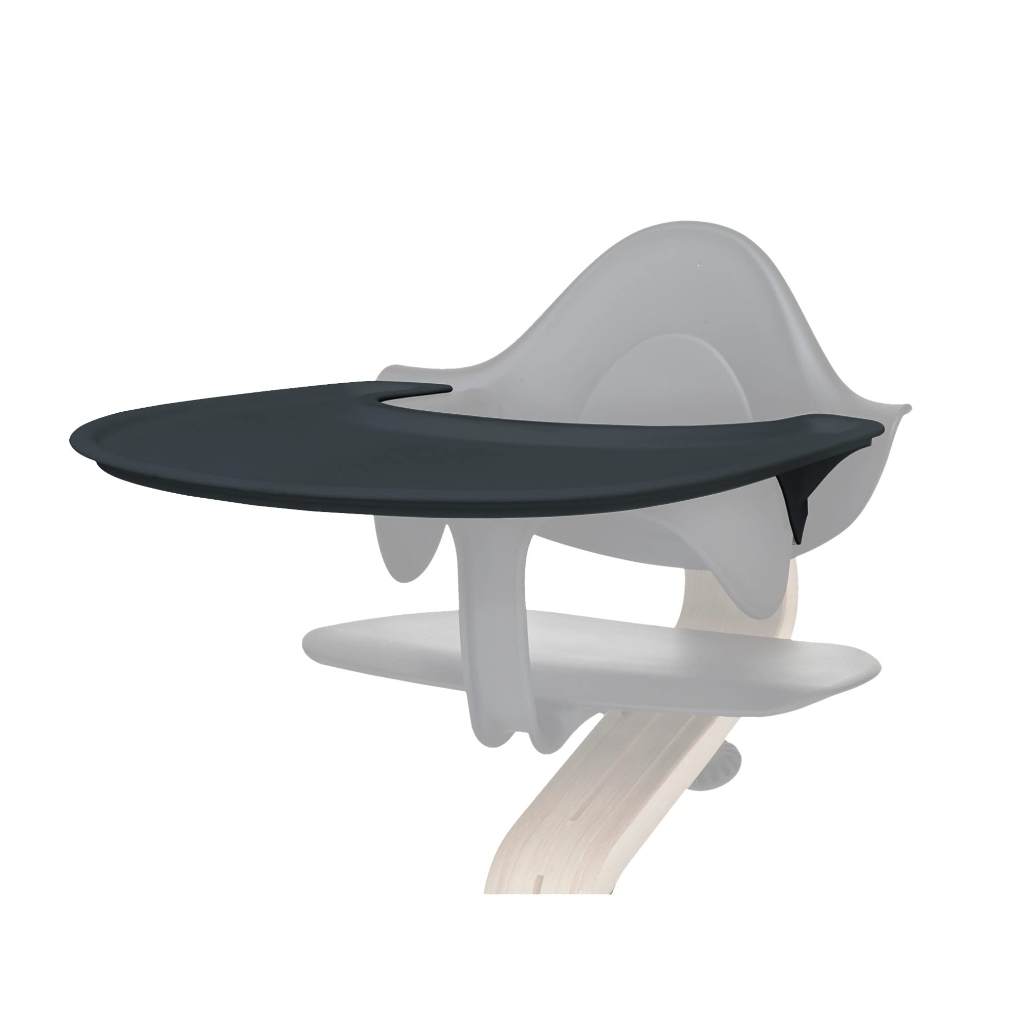 Tray by Evomove, Anthracite, Accessory for use with The Award Winning Nomi High Chair, Easy to Clean