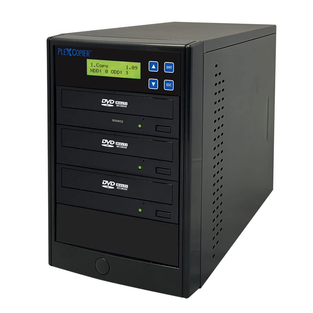 24X 1 to 2 CD DVD M-Disc Supported Duplicator Copier Tower with Free Copy Protection