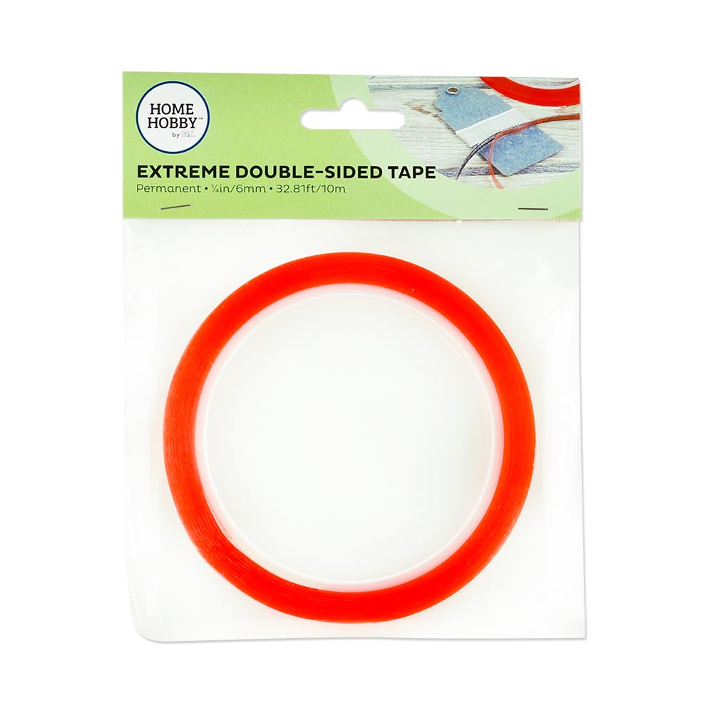 3L HomeHobby 67088 Red Line Double-Sidedtape 1/4"