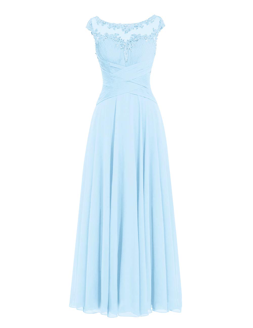 ModeCMother Of The Bride Dress Formal Wedding Party Gown Prom Dresses 10 Sky Blue