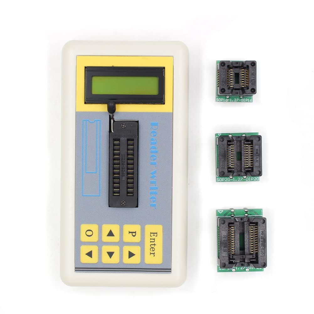 Fxndknjks New IC Tester Transistor Tester Detect Integrated Circuit IC Tester Meter MOS PNP(B)