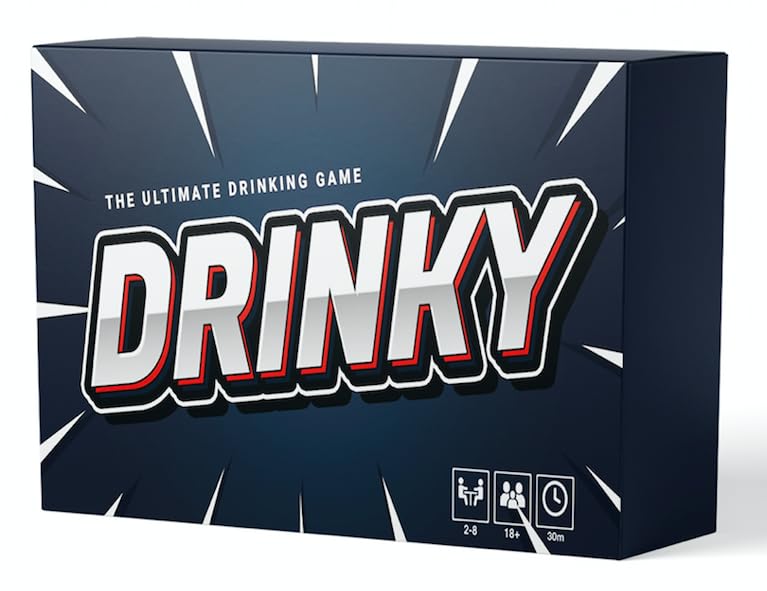 DRINKY - Drinking Game for Adults | Ultimate Drinking Games for Adults Party | Exciting Drinking Card Games | Perfect Drinking Game for Hen & Stag Nights | Interactive Challenges