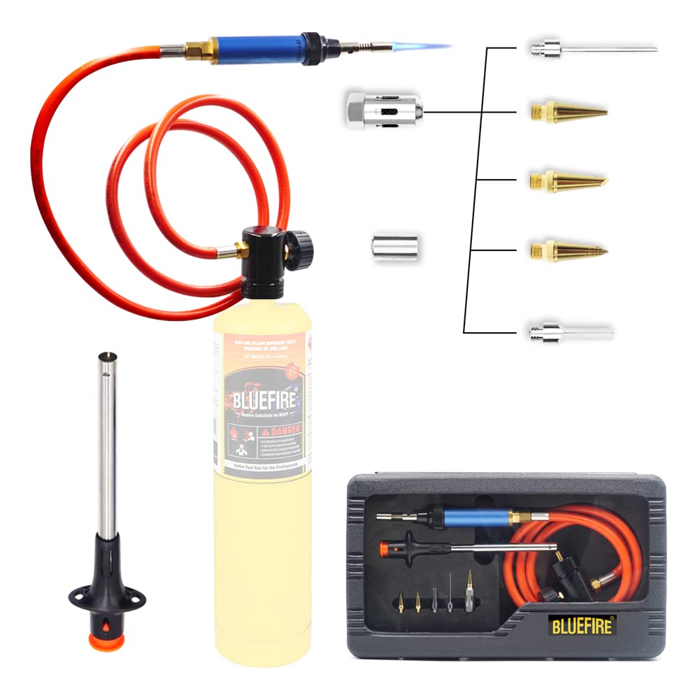 Buy Bluefire3' Hose P Soldering Mini Pen Torch Full Kit Multi-Function ...