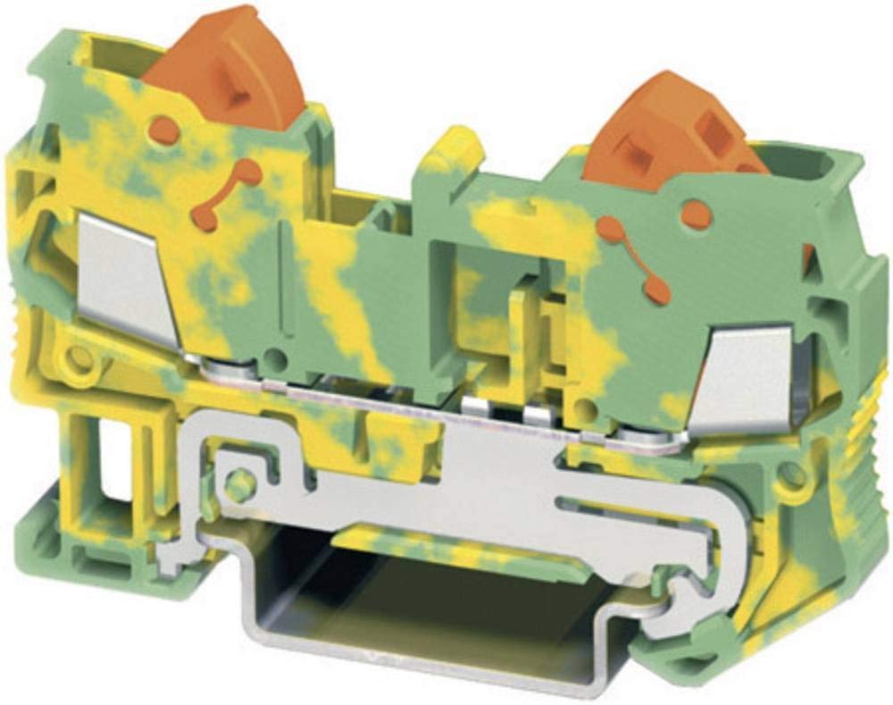 PHOENIX VITAL LIFE DIN Rail Terminal Blocks QTC 2.5-PE Ground Term Block