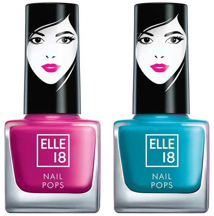 ELLE 18 NAIL POPS 194 5ML & ELLE 18 NAIL POPS 196 5ML Combo