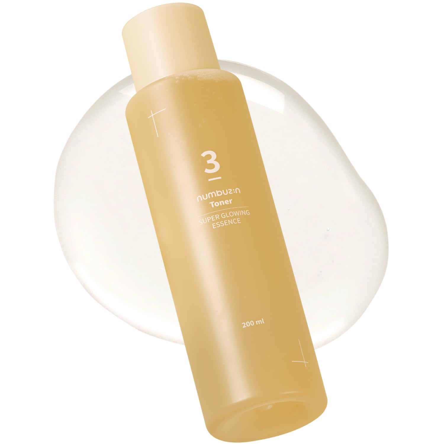 numbuzin No.3 Super Glowing Essence Toner | Fermented Ingredients, Niacinamide, Galactomyces, glowy skin radiance | Korean Skin Care for Face, 6.76 fl.oz