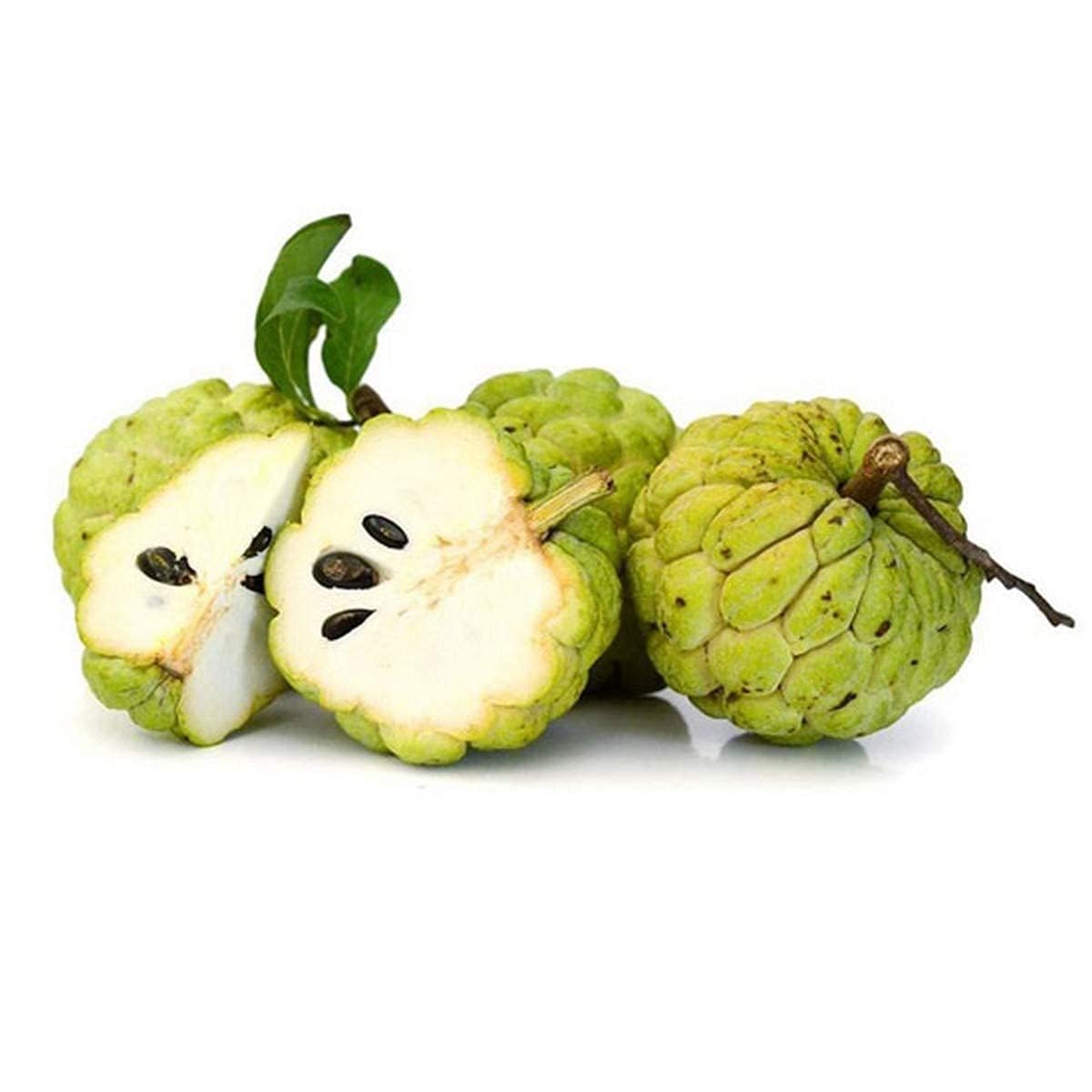 Fresh Custard Apple Golden, 2 Pc (Approx. 400-450 gm)