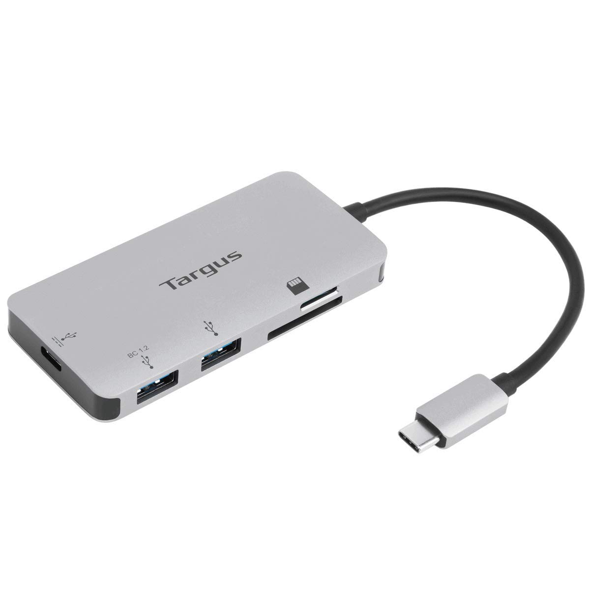 Targus USBC MP Hub Card Reader Adptr, Silver