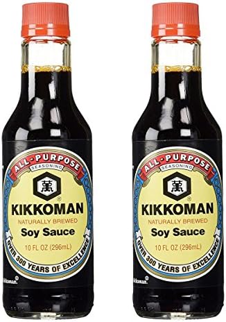 Kikkoman Soy Sauce (10 oz.) - Pack of 2