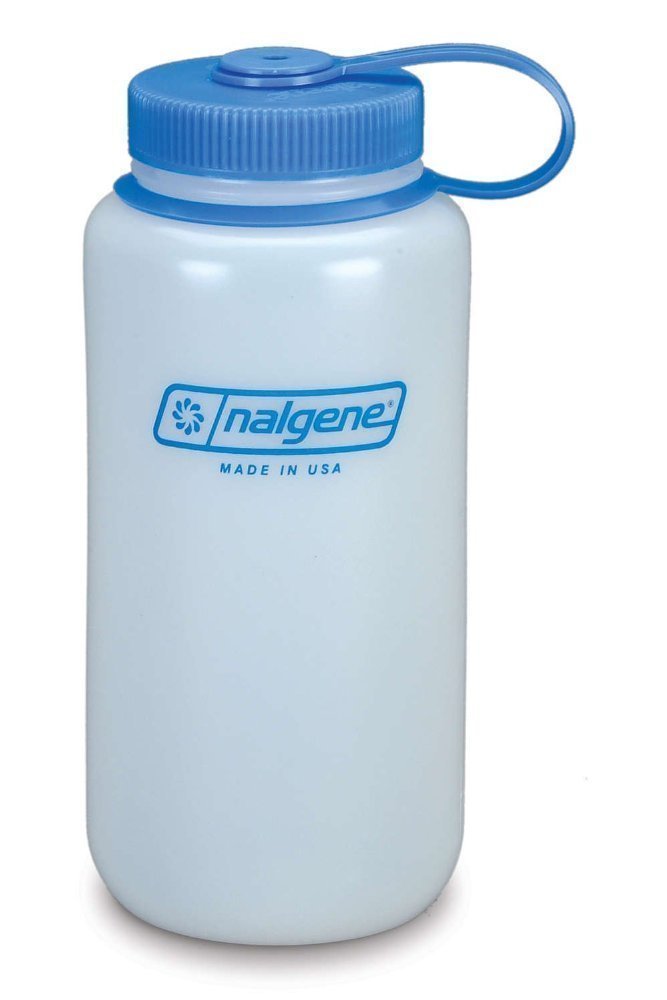 Nalgene32 oz Reusable Water Bottle, HDPE, in Wide Mouth