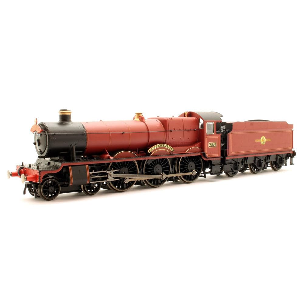 Hornby Hobbies Warner Brother'S Harry Potter Hogwarts Express Electric Model Train Set Ho Track With Us Power Supply R1234M, Red & Black