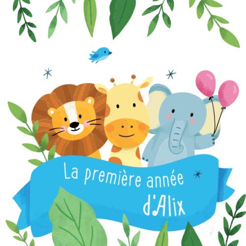 La première année d'Alix: Album bébé à remplir pour la première année de vie - Album naissance fille