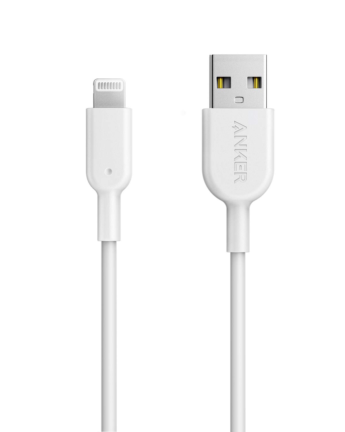 Anker Powerline Ii LightningCable (3Ft), Probably The World'S Most Durable Cable, Mfi Certified For iPhone 14 Plus 14 14 Pro Max 13 13 Pro 12 11 X XS XR 8 8Plus 7 7Plus 6 6Plus (White)