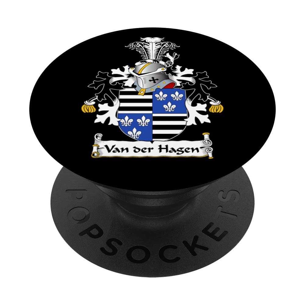 Van der Hagen Coat of Arms - Family Crest PopSockets Swappable PopGrip