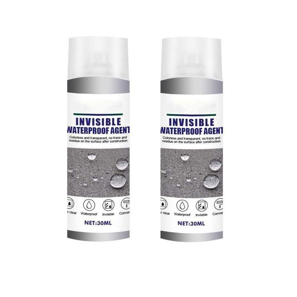 NihexoAnti-Leaking Sealant Spray, Leak-Super Strong Bonding Spray, Mighty sealant Spray Invisible Waterproof Agent, Easy Quick Sealant Fix Gaps for Sealing Joints and Gaps and Leaks 30ml (2Pcs)