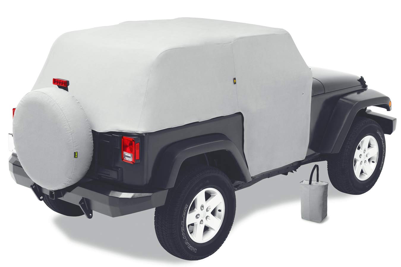 Bestop81040-09 Charcoal All Weather Trail Cover for 2007-2018 Wrangler JK 2-Door