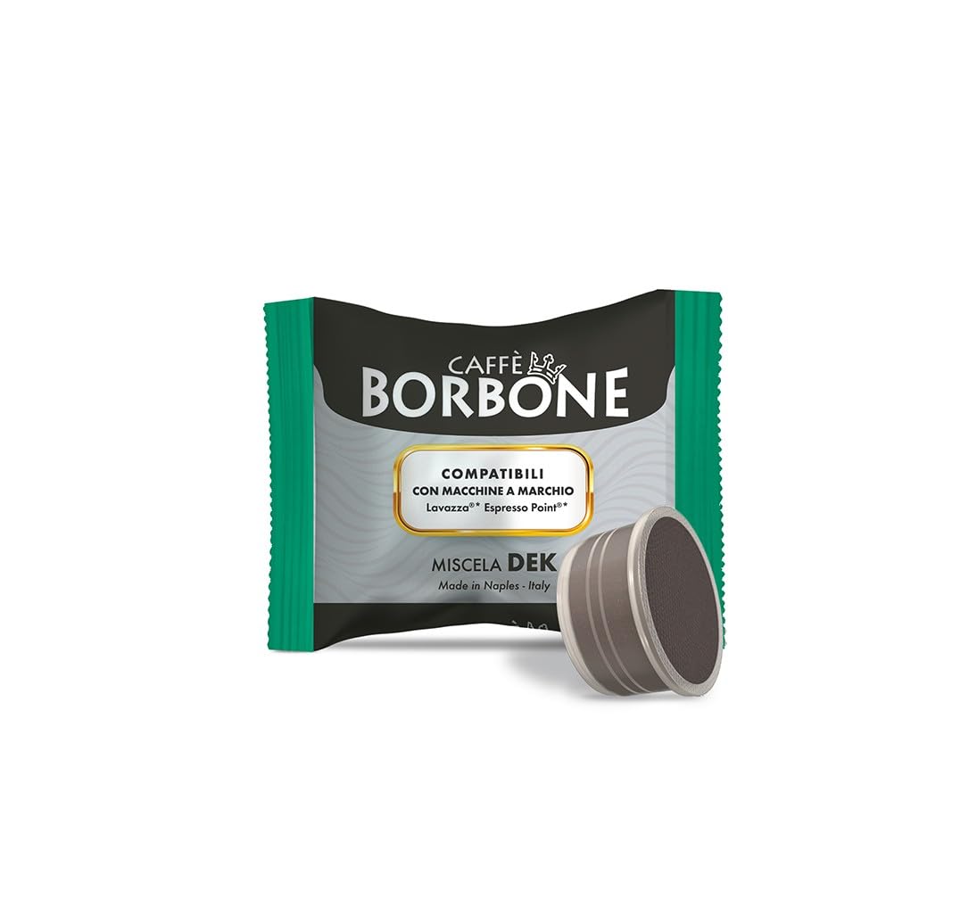 Caffe BorboneFap Capsule Compatible With Lavazza Espresso Point 100Pcs Dek, Brown