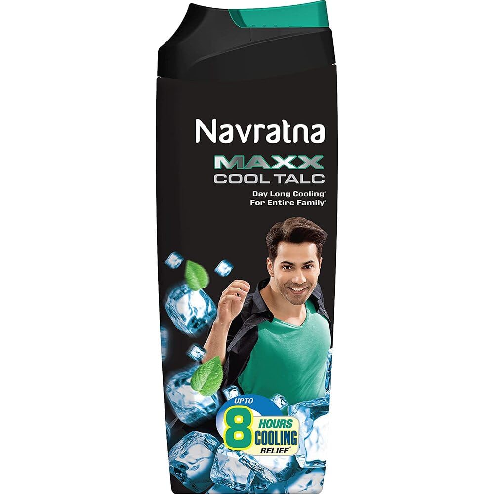 NavratnaMaxx Cool Talc, 400gm