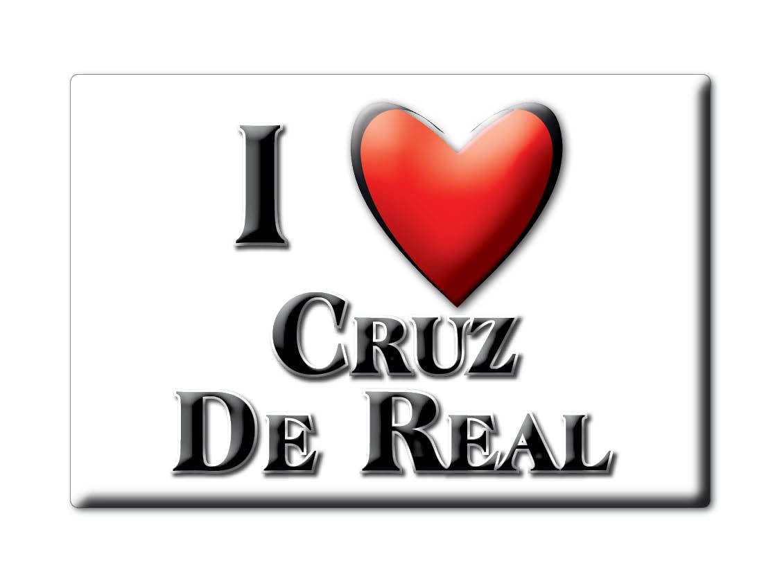 Enjoymagnets CRUZ DE REAL (BR) FRIDGE MAGNET PORTUGAL BRAGA SOUVENIR I LOVE GIFT PRESENT