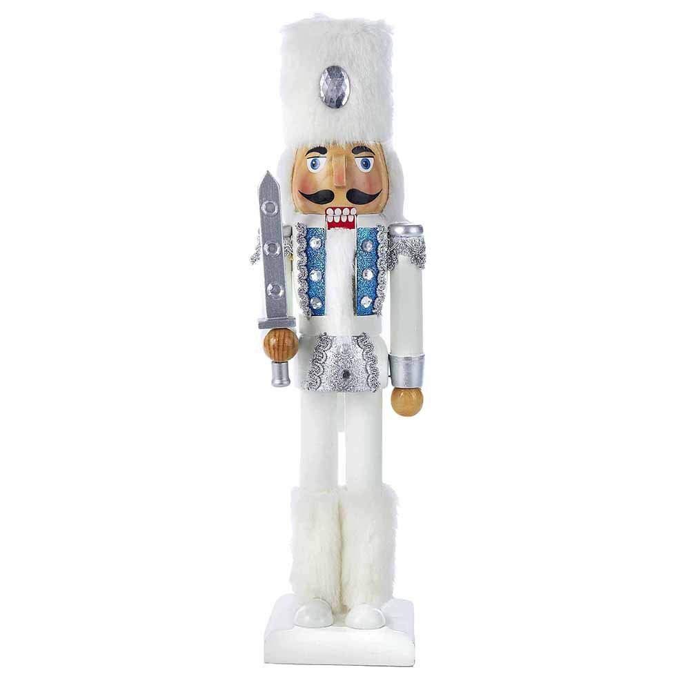 Kurt S. Adler Russian Nutcracker, 15-Inch, White