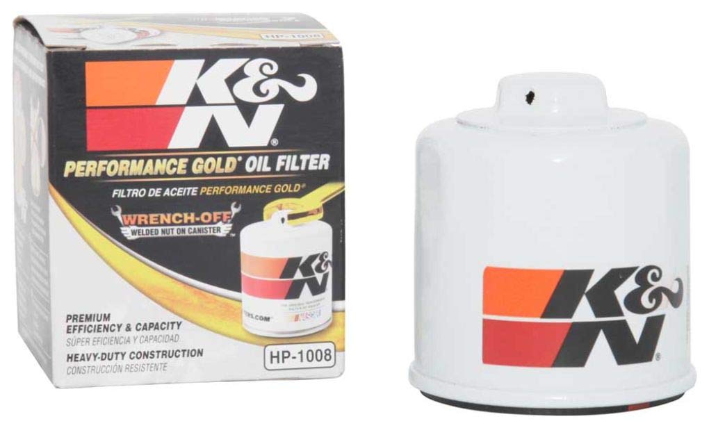 K&N Premium Oil Filter: Protects Your Engine: Compatible With Select Infiniti/Mazda/Nissan/Subaru Vehicle Models (See Product Description For Full List Of Vehicles), Hp-1008