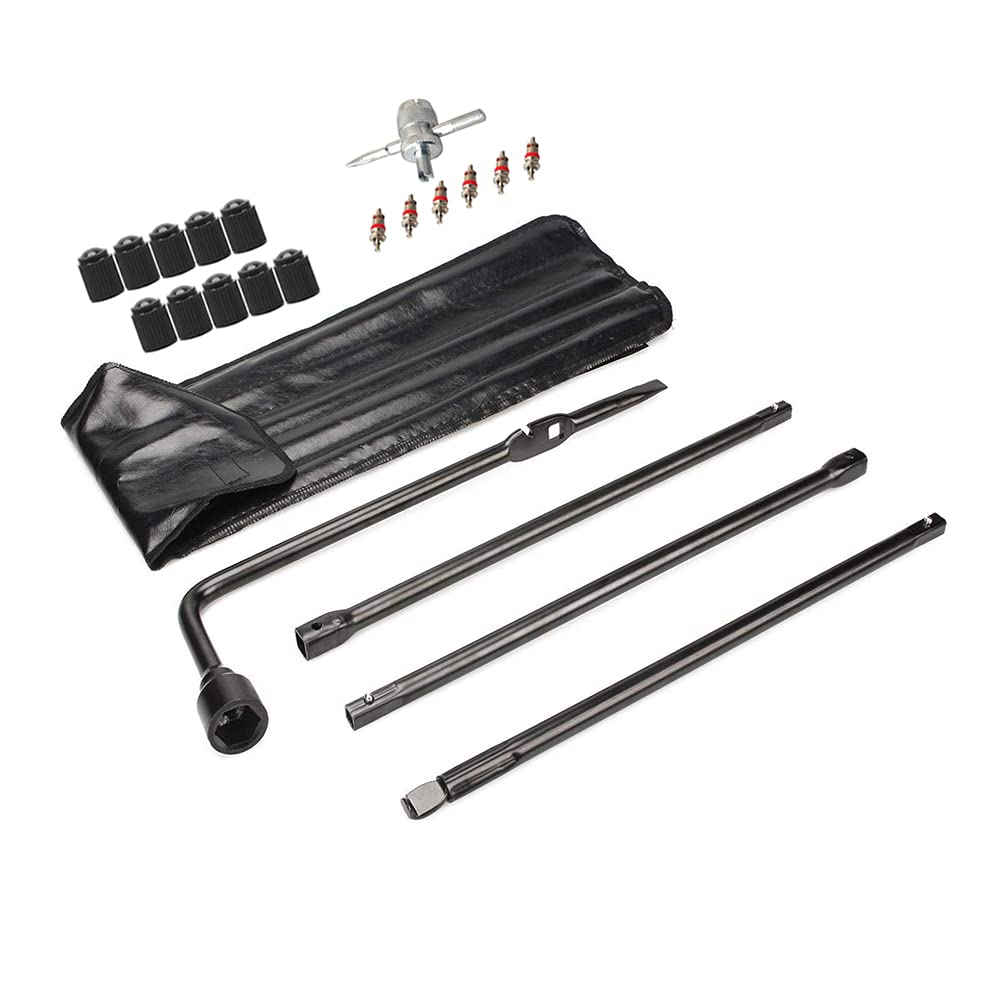 Dr.Roc Chevrolet GMC Cadillac Premium Spare Tire Tool Replacement Kit With Bag