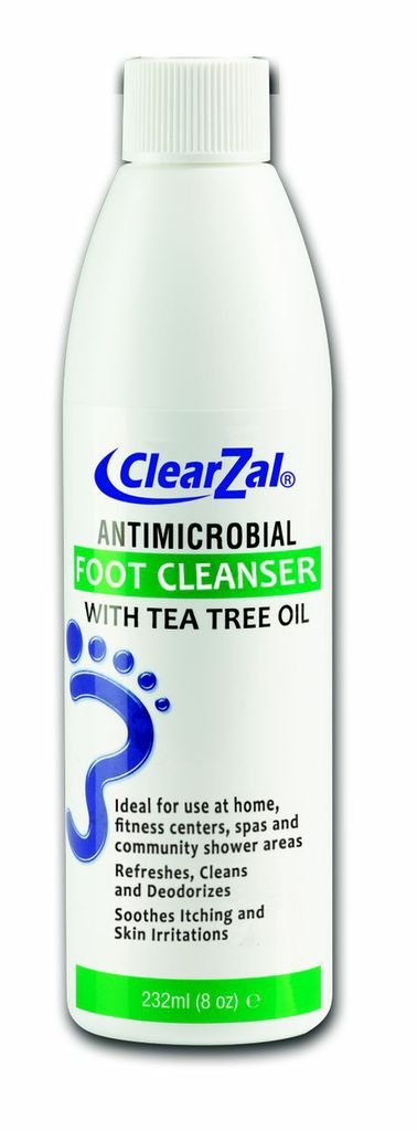 ClearZalFoot Cleanser with Tea Tree Oil 232 ml