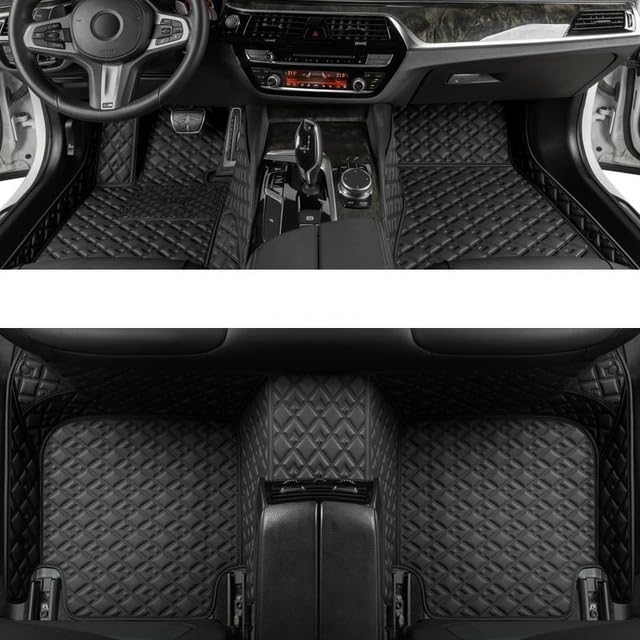 For Car - Custom Luxury Floor Mats For Seat Leon MK2 2006~2012 NO Wrinkles Car Mats Accessories Interior Replacement Parts Full Set (One Layer)