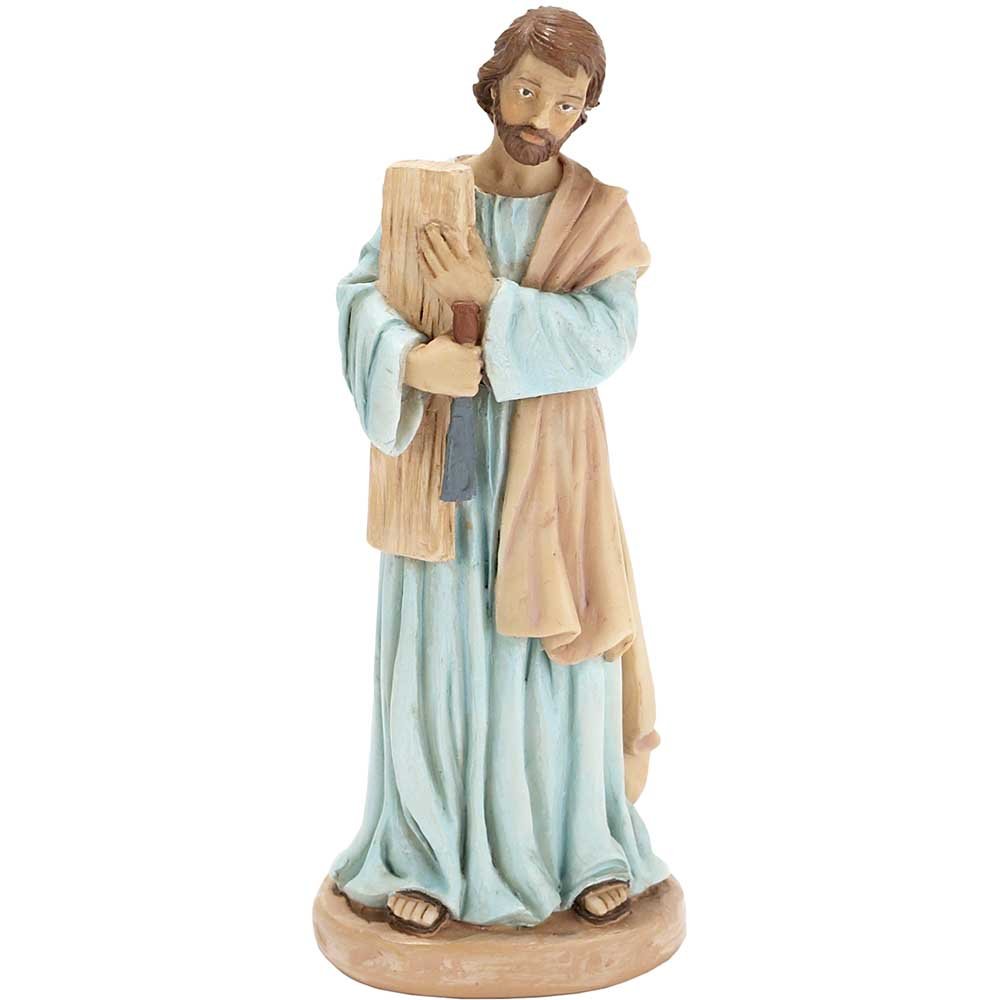 Dicksons St. Joseph the Worker 4 x 2 inch Resin Stone Table Top Figurine