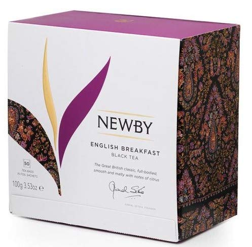 newbyLondon - Classic Collection English Breakfast - 50 envelopped tea bags