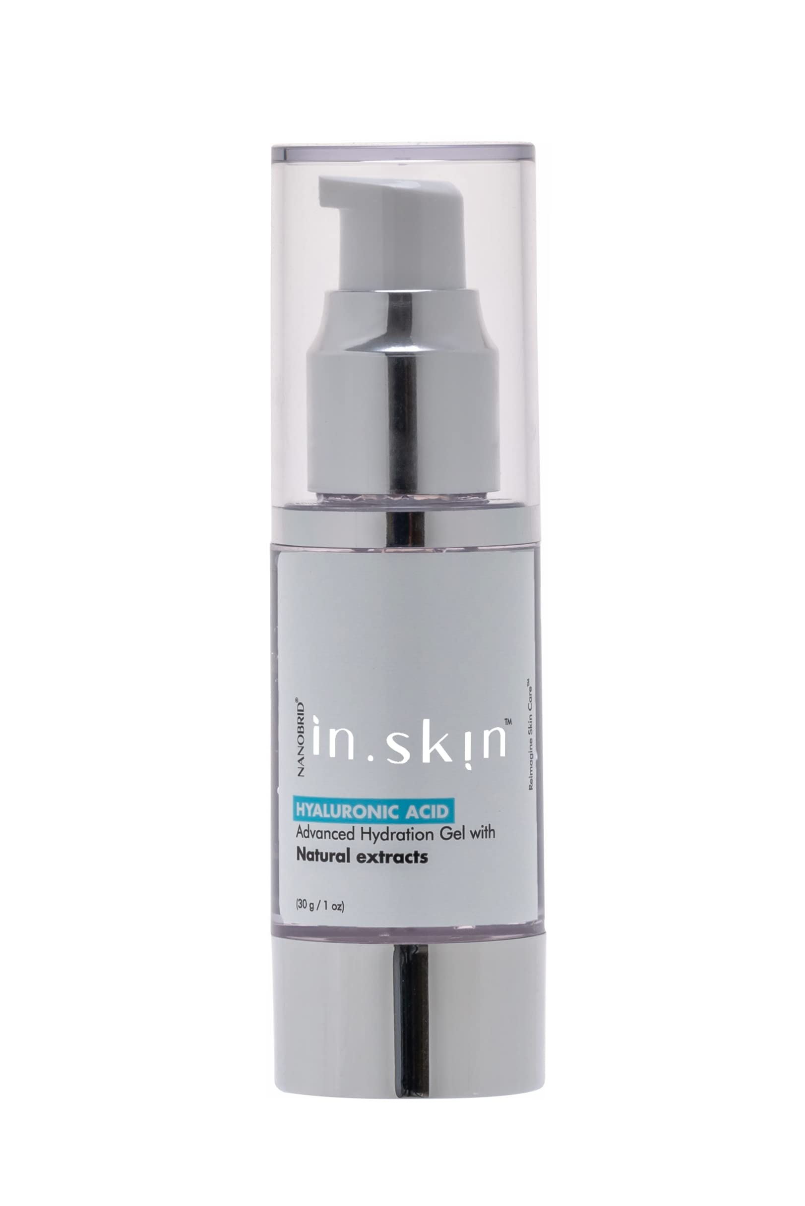 NanobridInSkin Hydro Boosting gel with Hyaluronic Acid & Natural Extracts (30 ml)