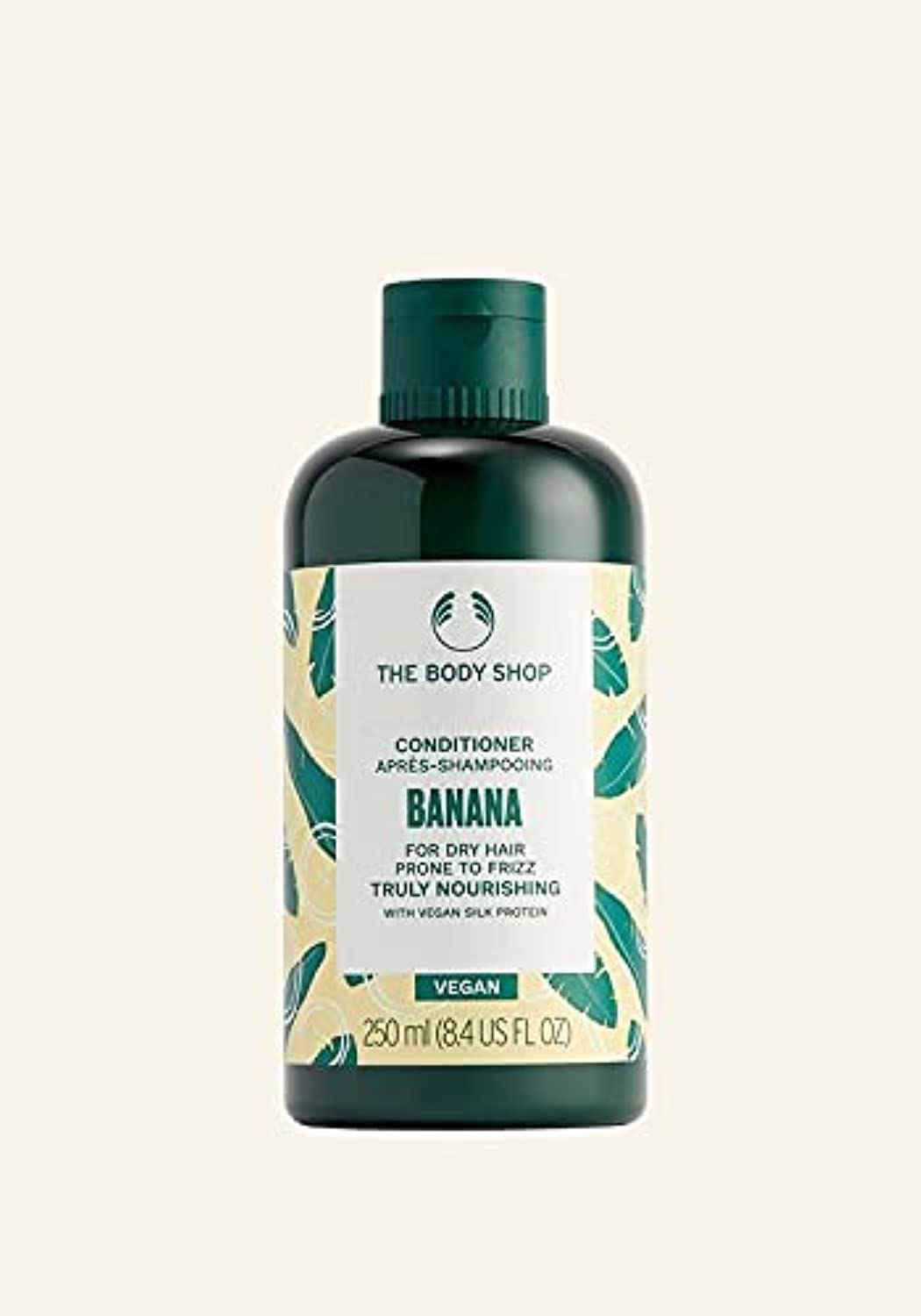 The Body ShopBanana Nourishing Conditioner FOR DRY HAIR PRONE TO FRIZZ, DAMAGE, VEGAN, latest outer Design 250ML