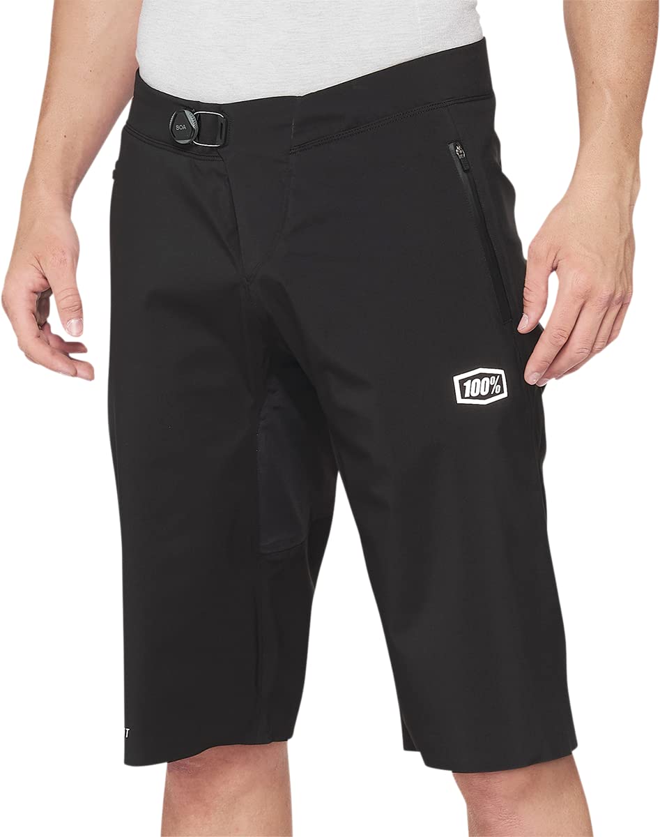 100% MTB WEAR Hydromatic Black-32, Shorts Black (Black), 6, Shorts Black (Black), 6