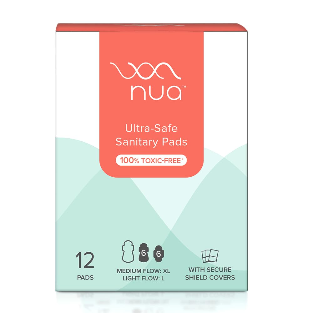 Nua Ultra Safe Teen Sanitary Pad with Disposable Cover