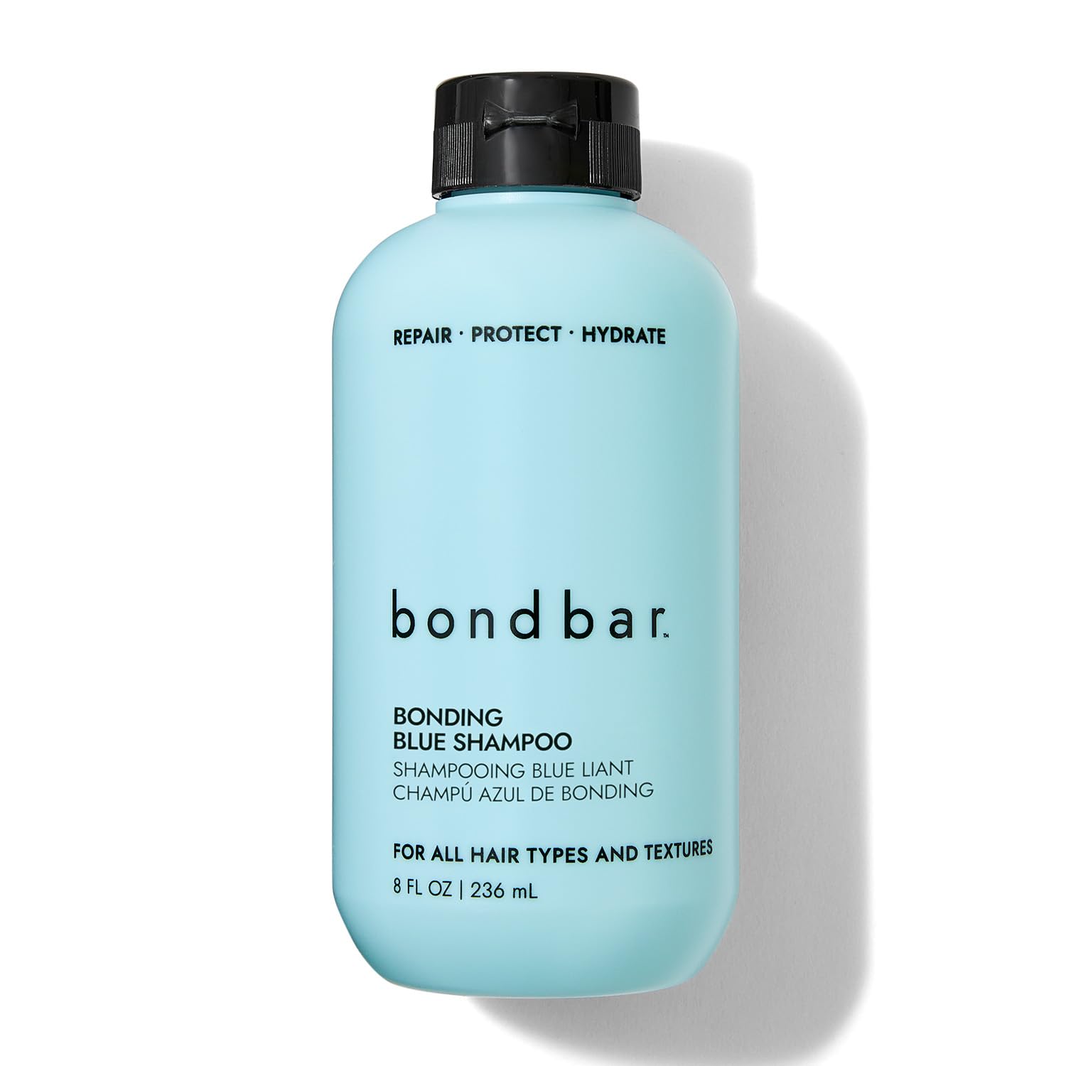 BondbarBonding Blue Shampoo, Netralizes Brassiness for Brunettes, Hydrating, Cruelty Free, Vegan, Paraben Free, 8 Oz