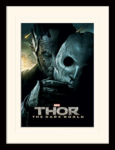 Marvel Thor 2 (Malekith Mask) 30x40 cm Mounted & Framed