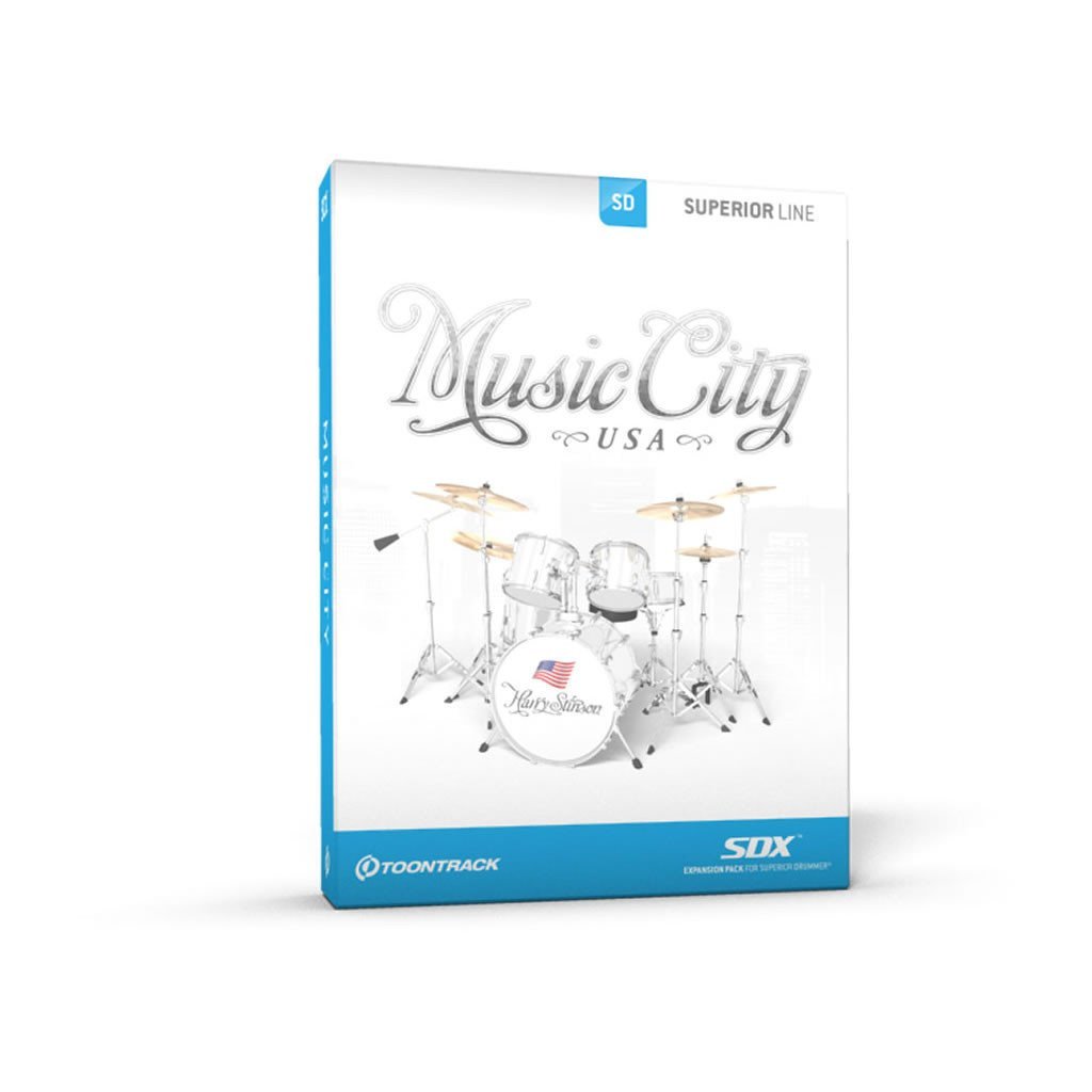 Toontrack SDX Music City USA Superior Drummer Library - Soundlibrary