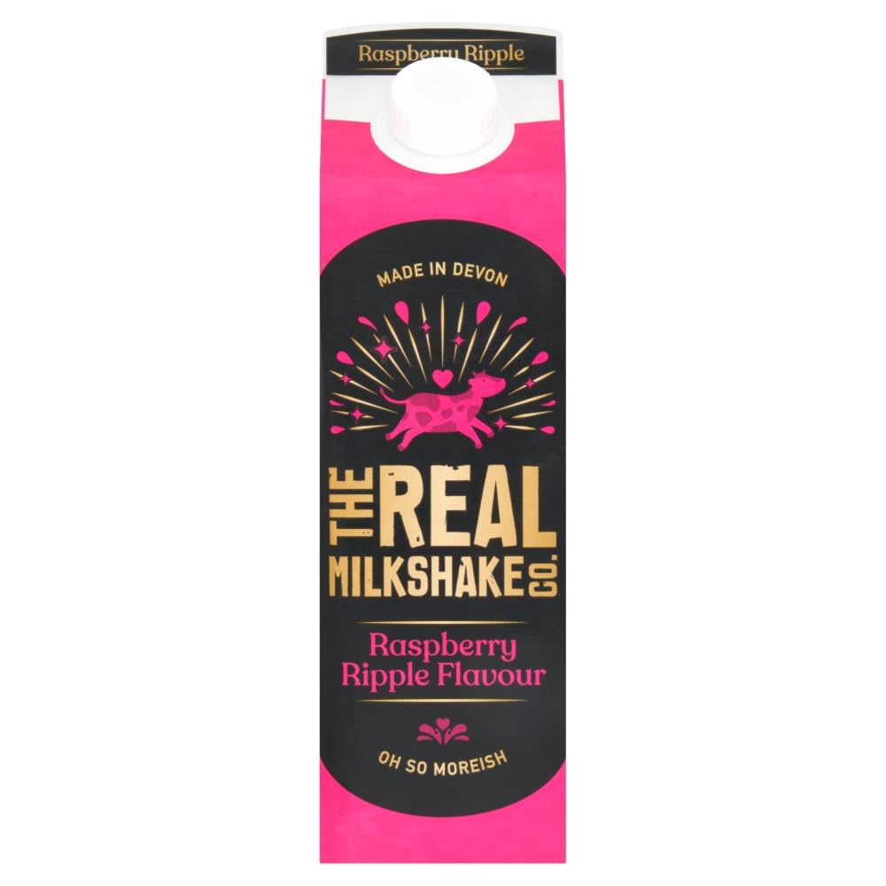 Real Milkshake Company Raspberry Ripple 1l